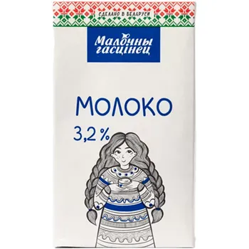 Молоко ультрапастеризованное «Молочный Гостинец» 3.2% жир. пастеризованное 1л