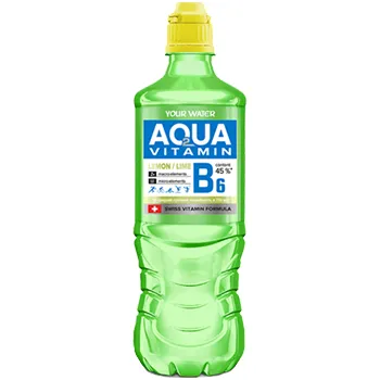 Вода AQUA VITAMIN B6 со вкусом лимона с лаймом 0.75л