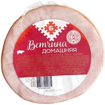 Ветчина "ДОМАШНЯЯ" БРЕСТ ~ 500г